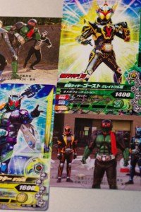 仮面ライダー1号＆ゴーストカード劇場で貰えます。