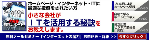 ��D�]�I�C���^�[�l�b�g�̖��͖������[���Z�~�i�[